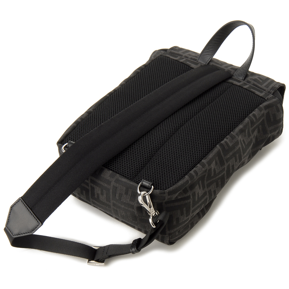 Fendi Rucksack Backpack Polyester Black - image 2